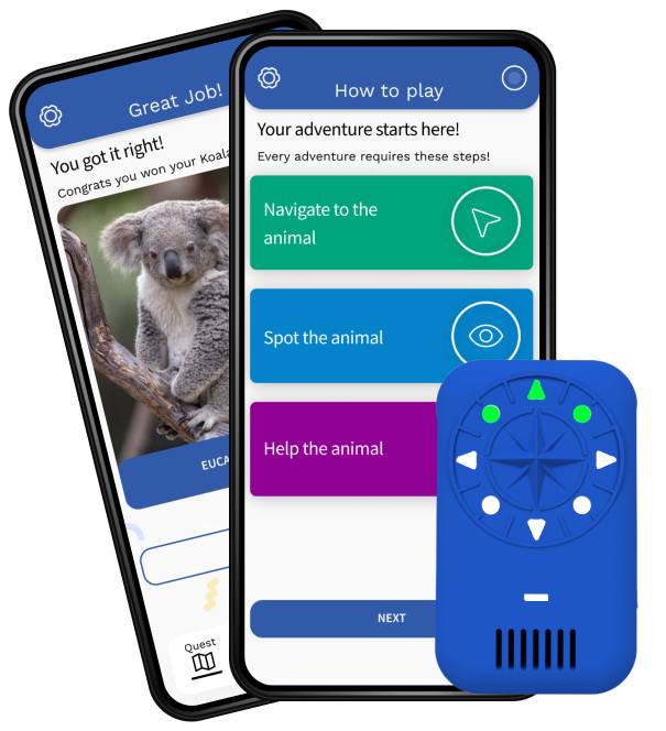 Trakid Compass and mobile app